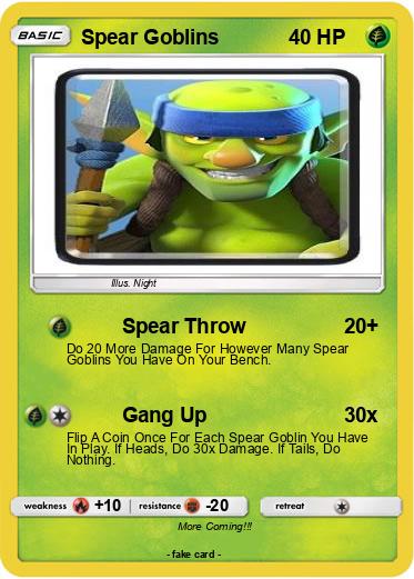 Pokemon Spear Goblins