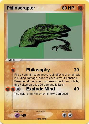 Pokemon Philosoraptor