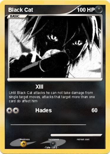 Pokemon Black Cat