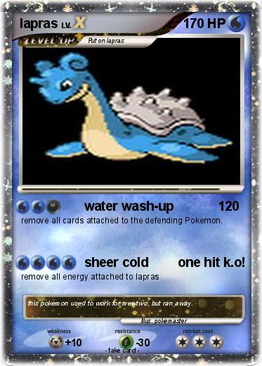 Pokemon lapras