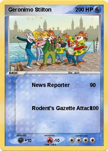 Pokemon Geronimo Stilton