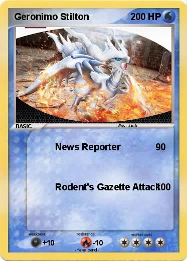 Pokemon Geronimo Stilton