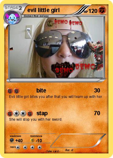 Pokemon evil little girl