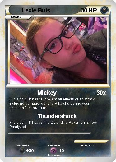Pokemon Lexie Buis