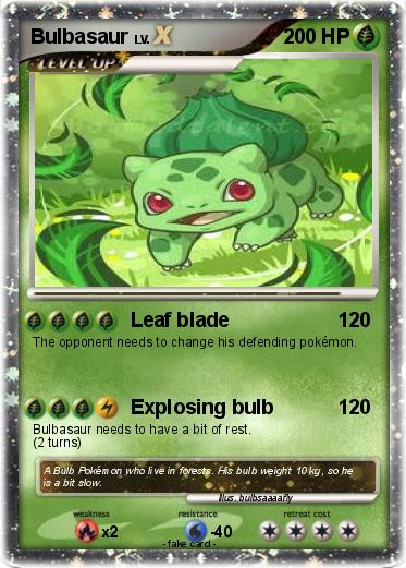 Pokemon Bulbasaur