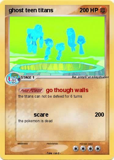 Pokemon ghost teen titans