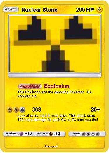 Pokemon Nuclear Stone