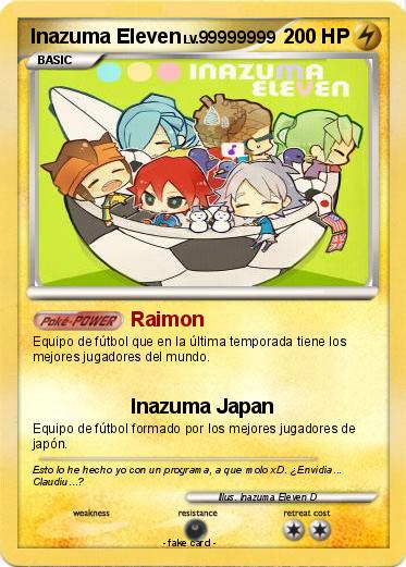Pokemon Inazuma Eleven