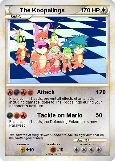 Pokemon The Koopalings