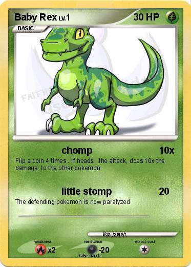 Pokemon Baby Rex
