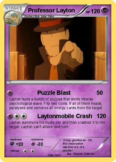 Pokemon Professor Layton