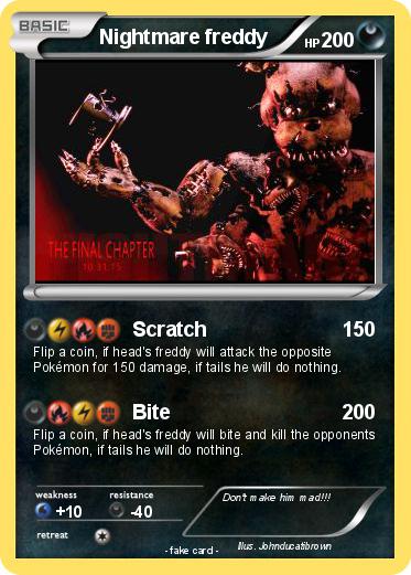 Pokemon Nightmare freddy