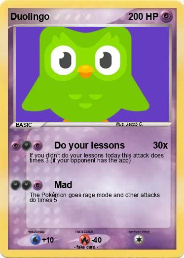 Pokemon Duolingo