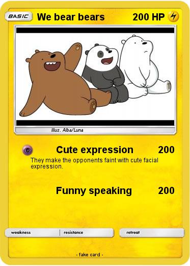 Pokemon We bear bears