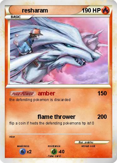 Pokemon resharam