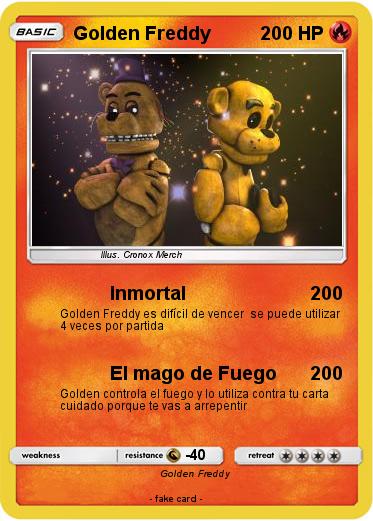 Pokemon Golden Freddy