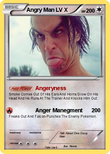 Pokemon Angry Man LV X