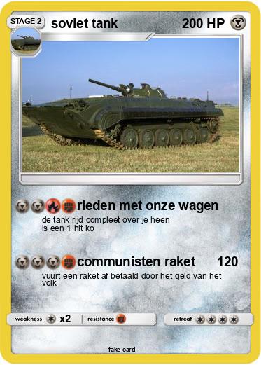 Pokemon soviet tank
