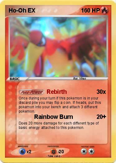 Pokemon Ho-Oh EX