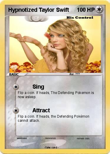 Pokemon Hypnotized Taylor Swift