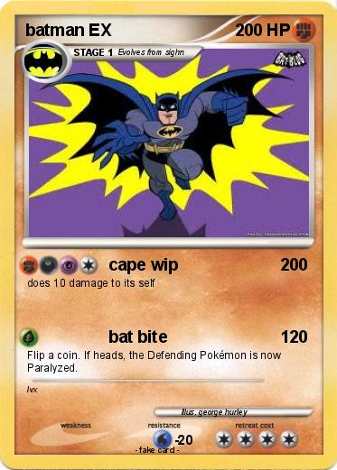 Pokemon batman EX