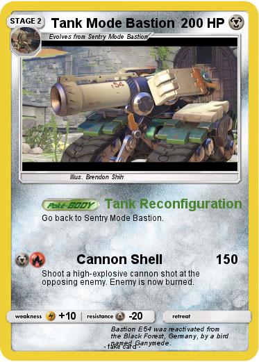 Pokemon Tank Mode Bastion