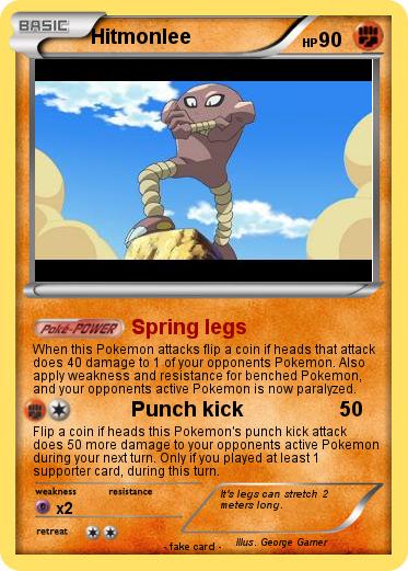 Pokemon Hitmonlee