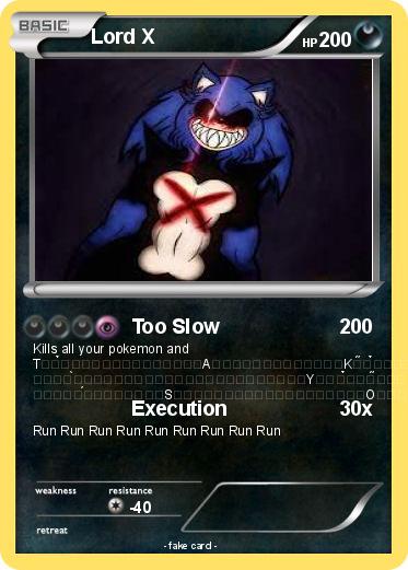 Pokemon Lord X