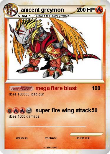 Pokemon anicent greymon