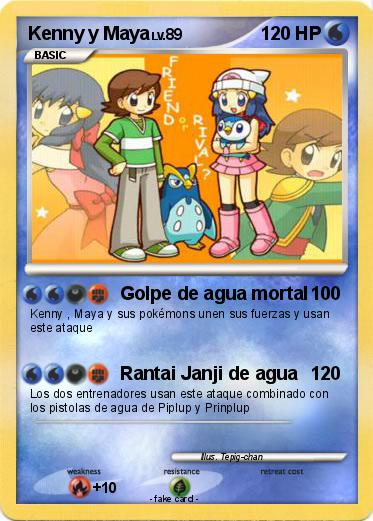 Pokemon Kenny y Maya
