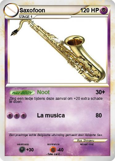 Pokemon Saxofoon