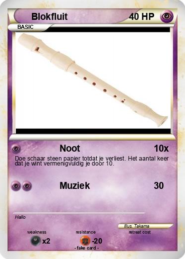 Pokemon Blokfluit
