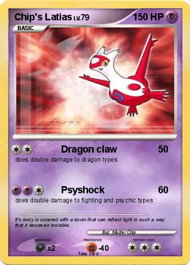 Pokemon Chip's Latias