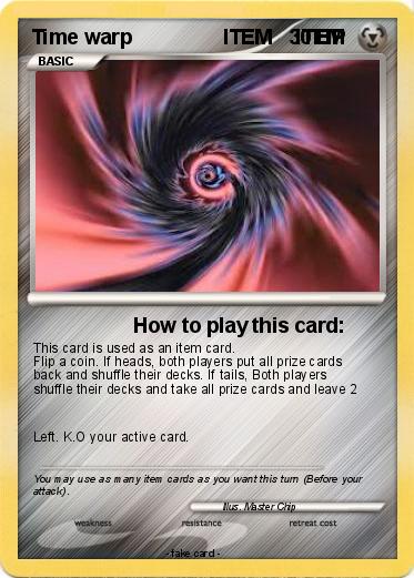 Pokemon Time warp                ITEM    ITEM