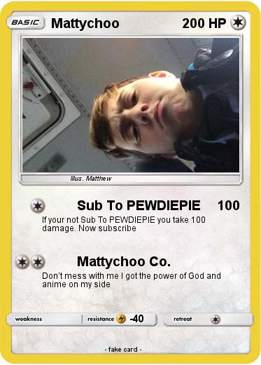 Pokemon Mattychoo