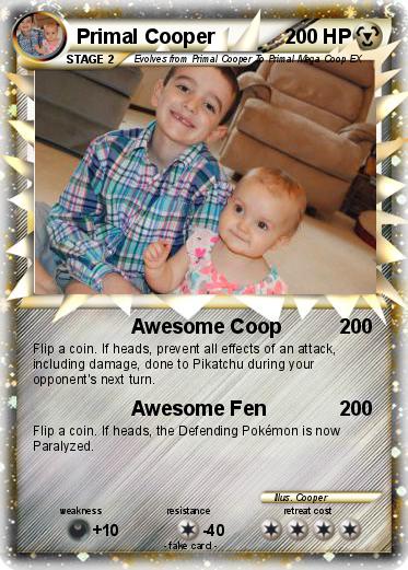 Pokemon Primal Cooper