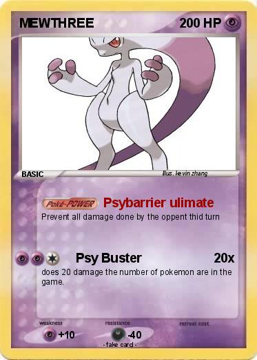 Pokemon MEWTHREE
