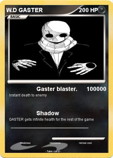 Pokemon W.D GASTER