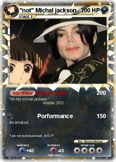 Pokemon "not" Michal jackson