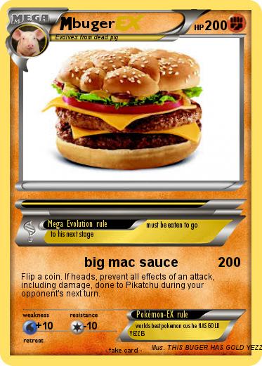 Pokemon buger