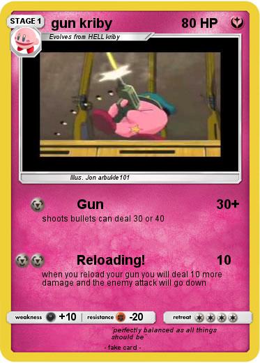 Pokemon gun kriby