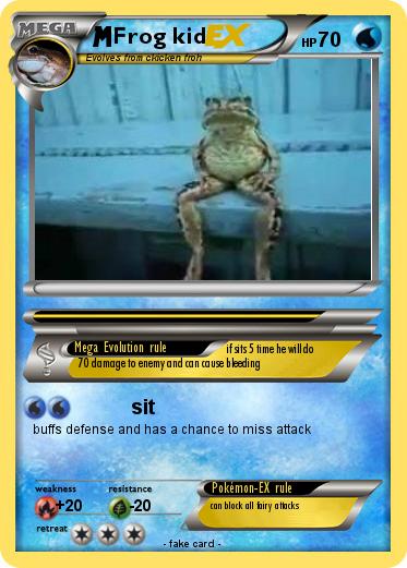 Pokemon Frog kid