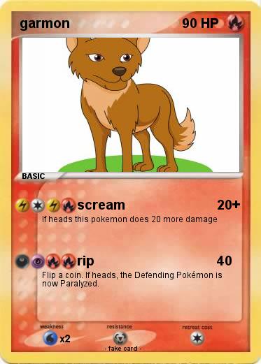 Pokemon garmon