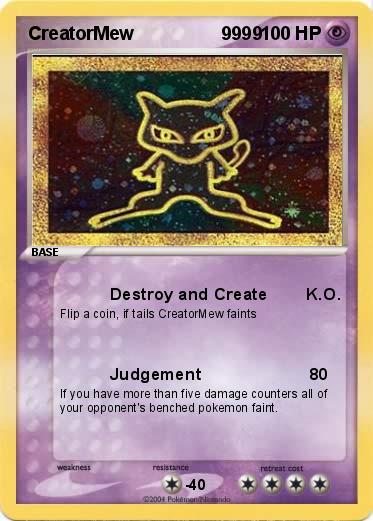 Pokemon CreatorMew                 9999