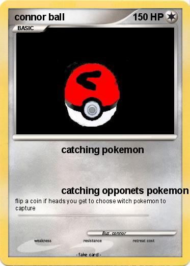 Pokemon connor ball