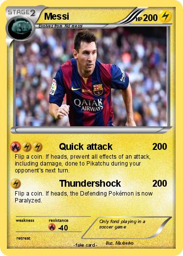 Pokemon Messi