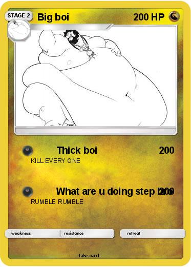 Pokemon Big boi