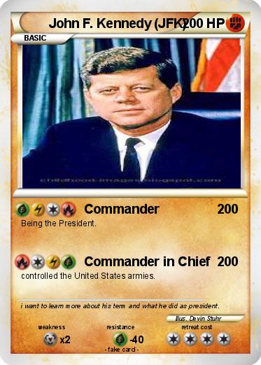 Pokemon John F. Kennedy (JFK)