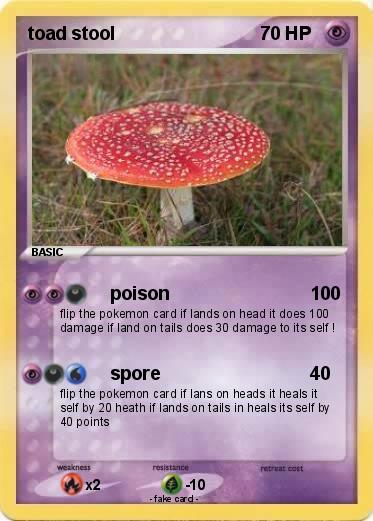 Pokemon toad stool