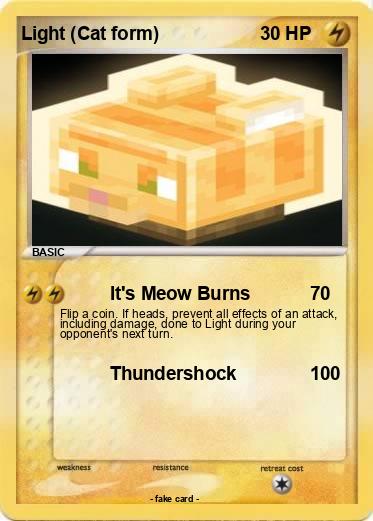 Pokemon Light (Cat form)